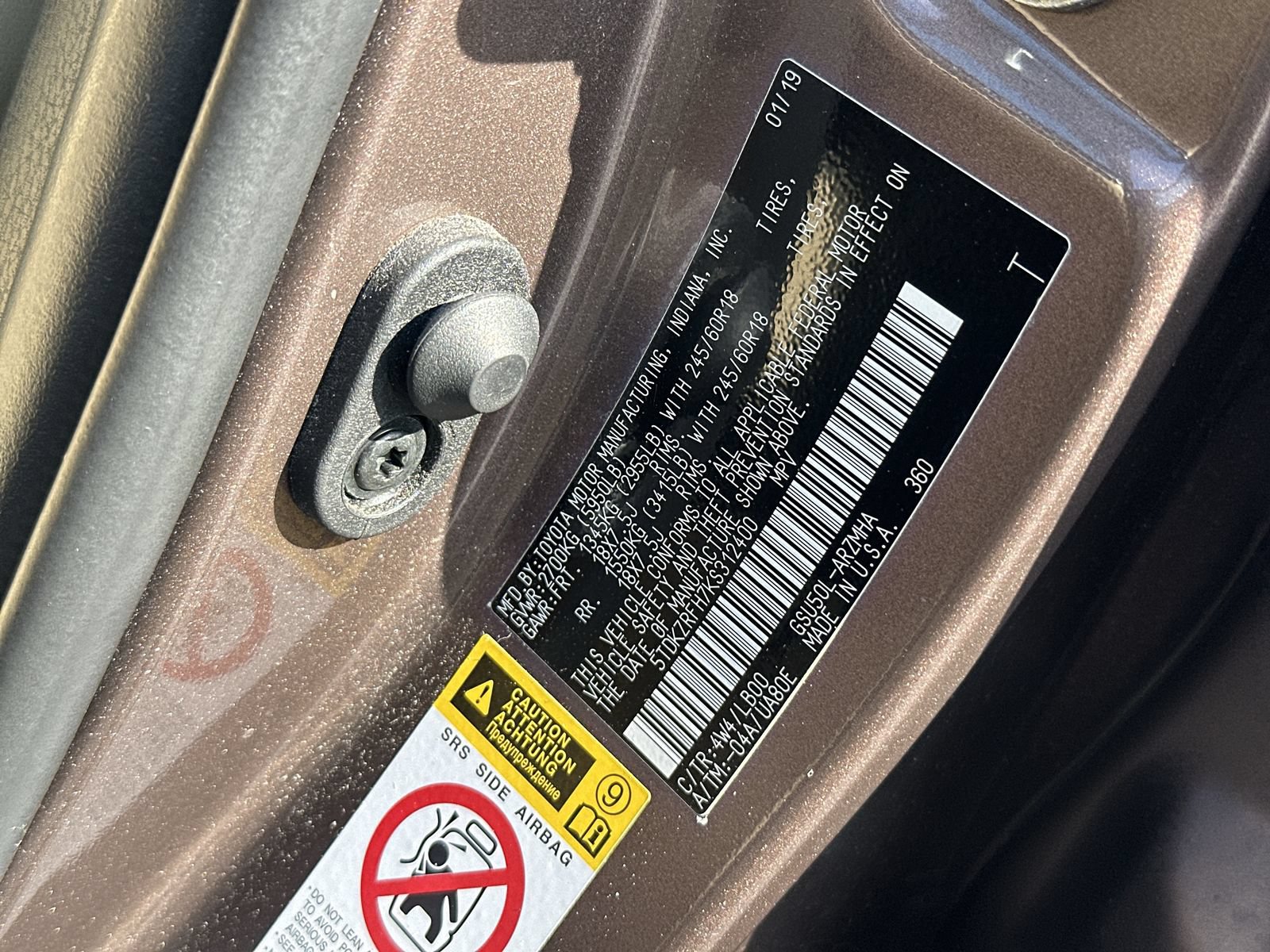 Used 2019 Toyota Highlander XLE FWD image 36