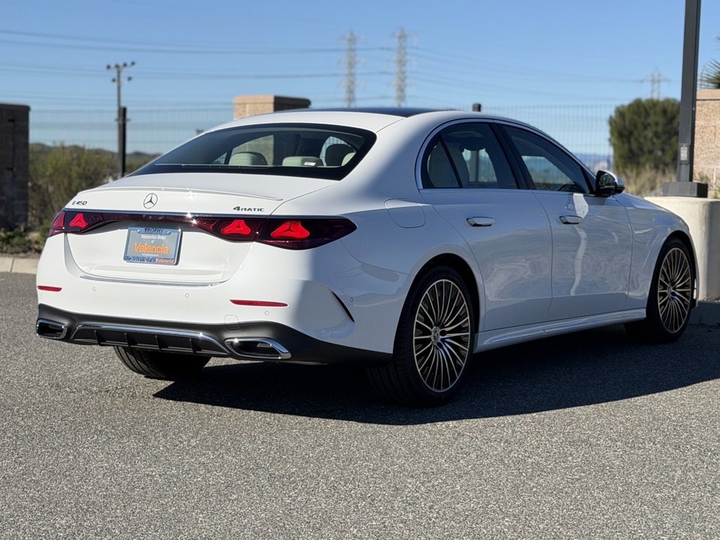 New 2026 Mercedes-Benz E 450 4MATIC Sedan image 8