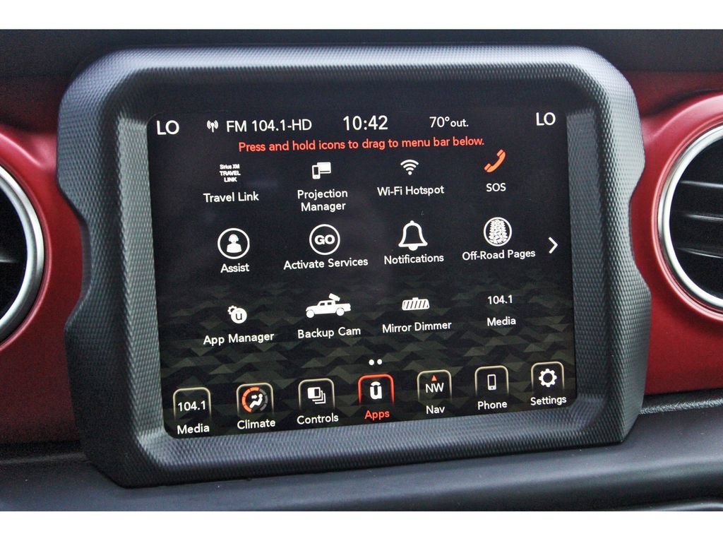 Used 2022 Jeep Gladiator Rubicon w/ Trailer Tow Package AWD/4WD image 25