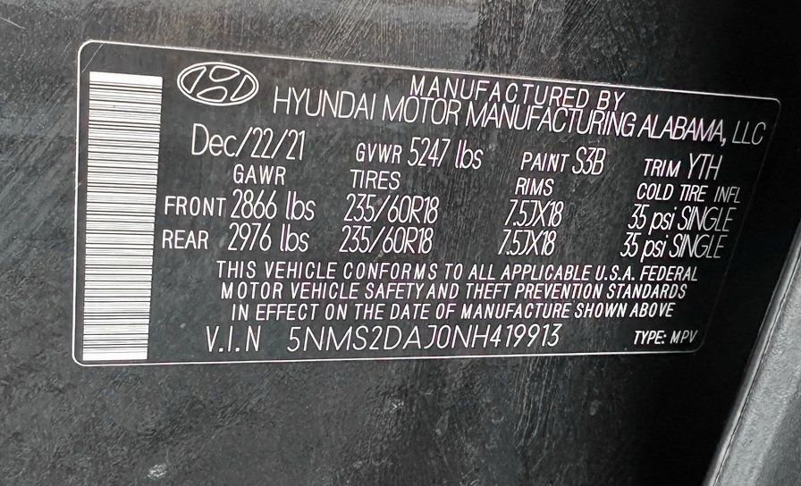 Used 2022 Hyundai Santa Fe SEL image 28