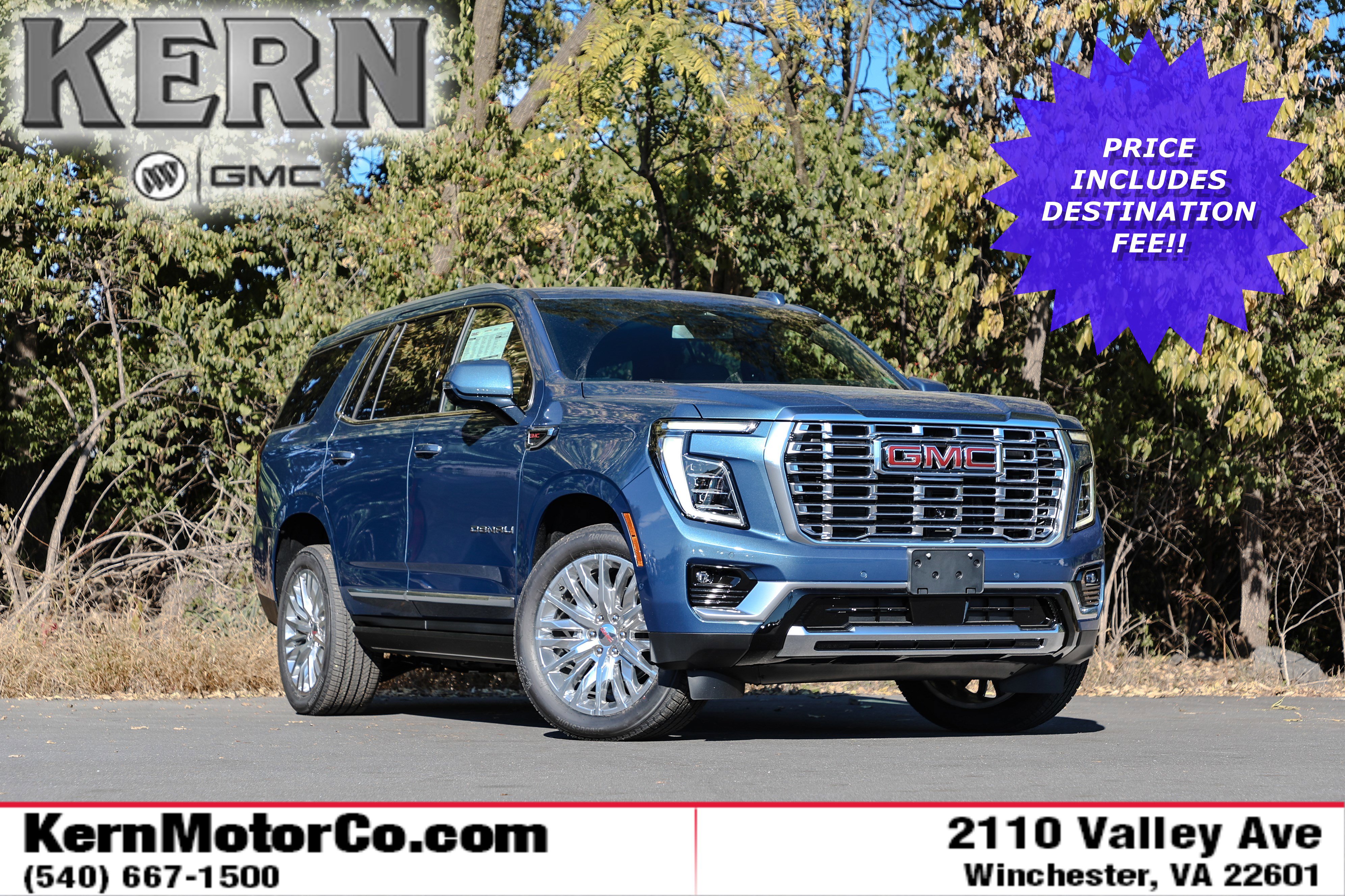 New 2026 GMC Yukon Denali w/ Sun & Power Step Package