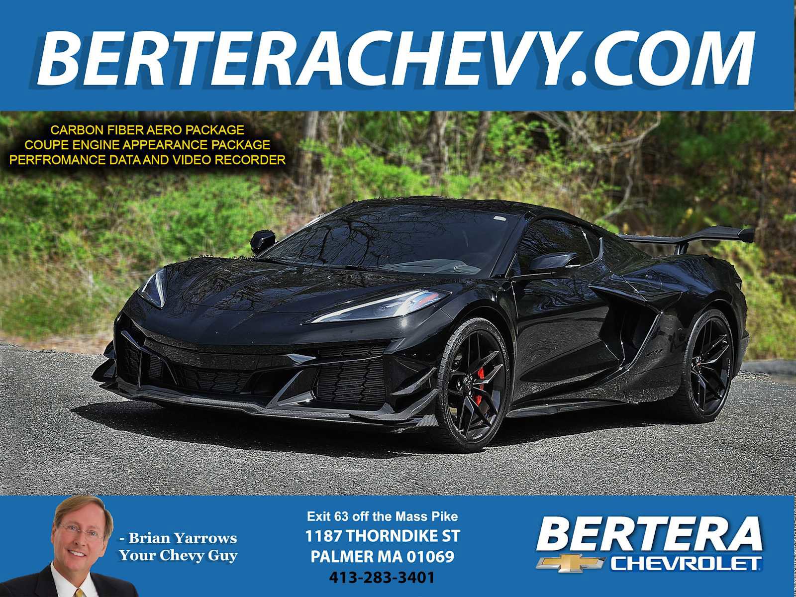 Used 2025 Chevrolet Corvette Z06 RWD image 1