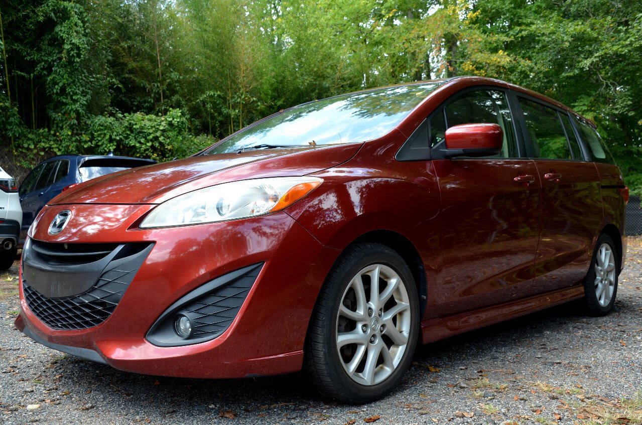 Used 2012 MAZDA MAZDA5 Touring w/ Moonroof & Audio Pkg FWD image 2