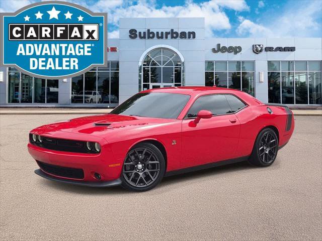 Certified 2016 Dodge Challenger R/T Scat Pack w/ Leather Interior Group RWD image 1