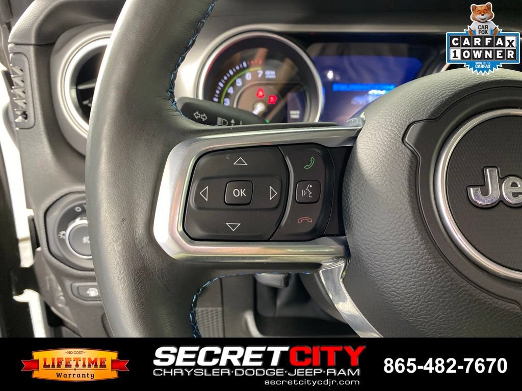 Used 2023 Jeep Wrangler Unlimited Rubicon 4xe w/ Cold Weather Group AWD/4WD image 14