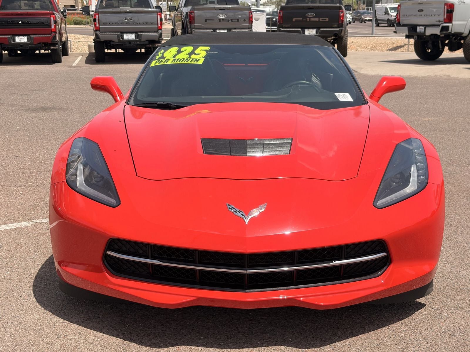 Used 2017 Chevrolet Corvette Stingray Convertible w/ Battery Protection Package RWD image 8