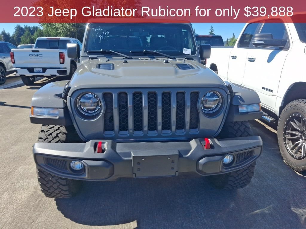 Used 2023 Jeep Gladiator Rubicon w/ LED Lighting Group AWD/4WD image 3