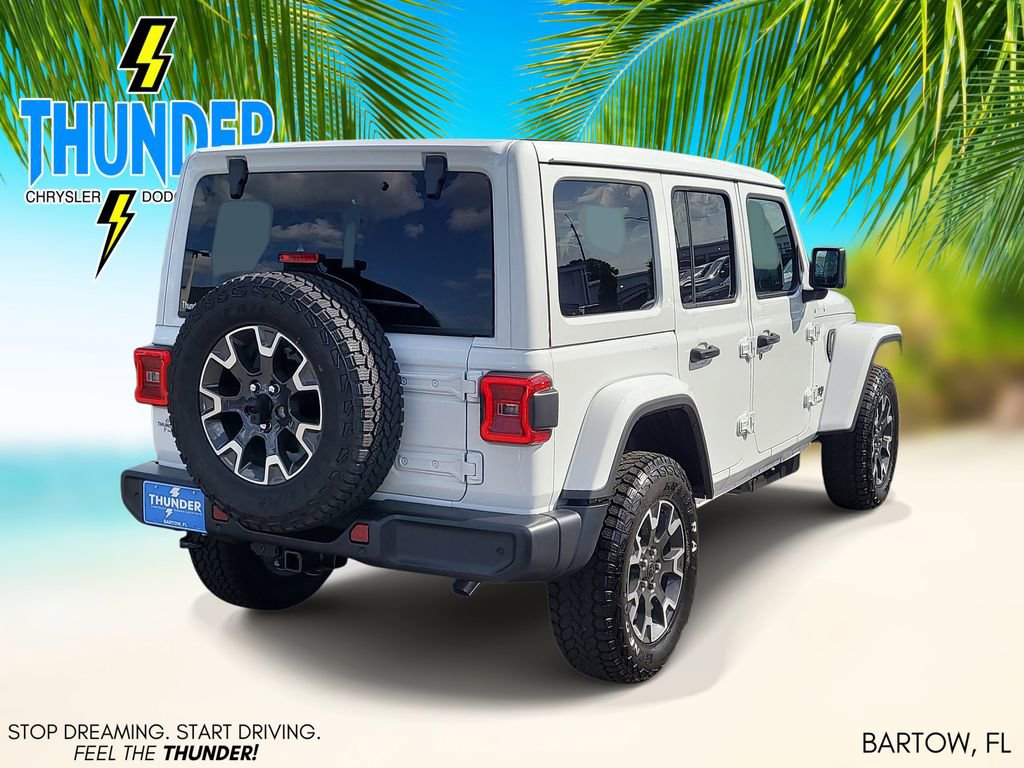 New 2026 Jeep Wrangler Unlimited Sahara w/ Safety Group AWD/4WD image 4