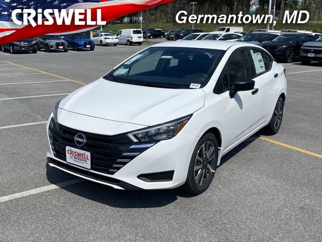 New 2025 Nissan Versa S w/ S Plus Package