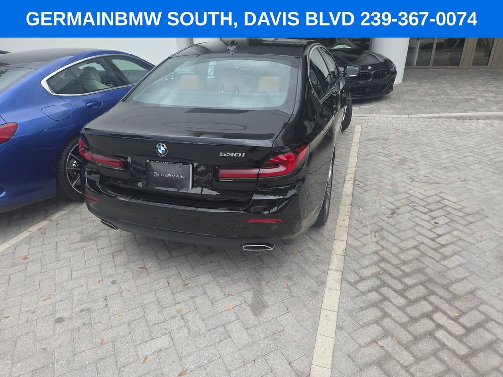 Certified 2023 BMW 530i w/ Convenience Package RWD image 10