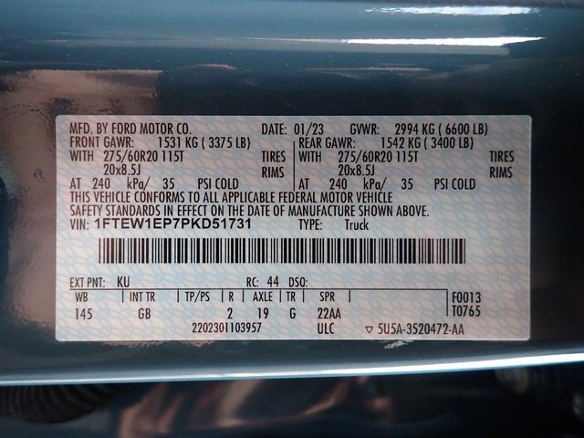 Used 2023 Ford F150 XL w/ STX Appearance Package image 13