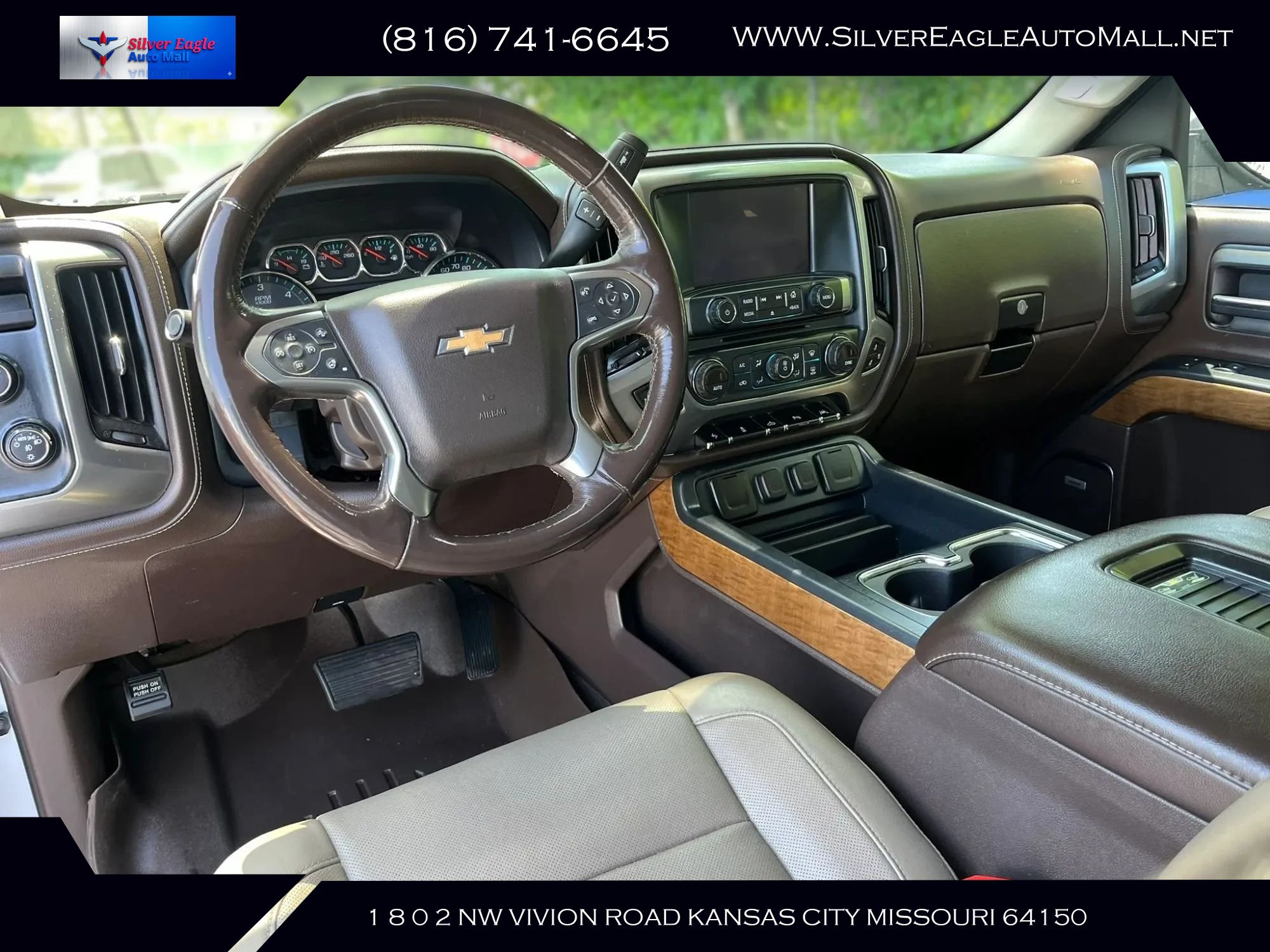 Used 2018 Chevrolet Silverado 1500 LTZ w/ Sport Package AWD/4WD image 6