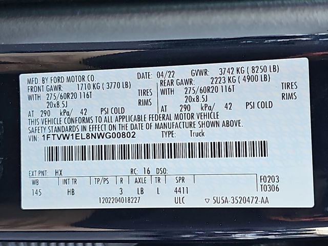 Used 2022 Ford F150 Lightning Lariat image 35