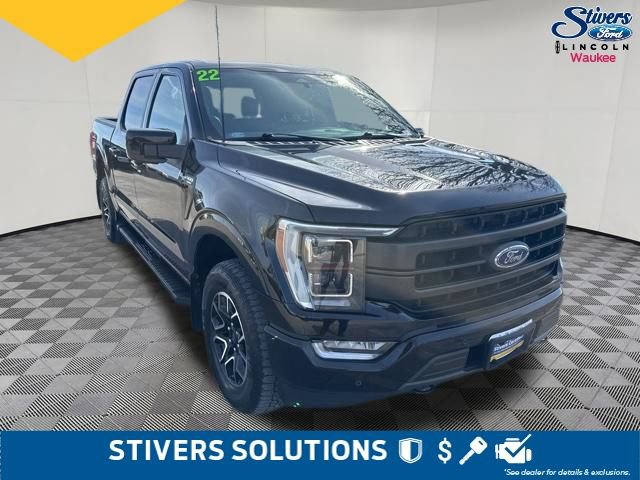 Certified 2022 Ford F150 Lariat w/ Equipment Group 502A High image 3