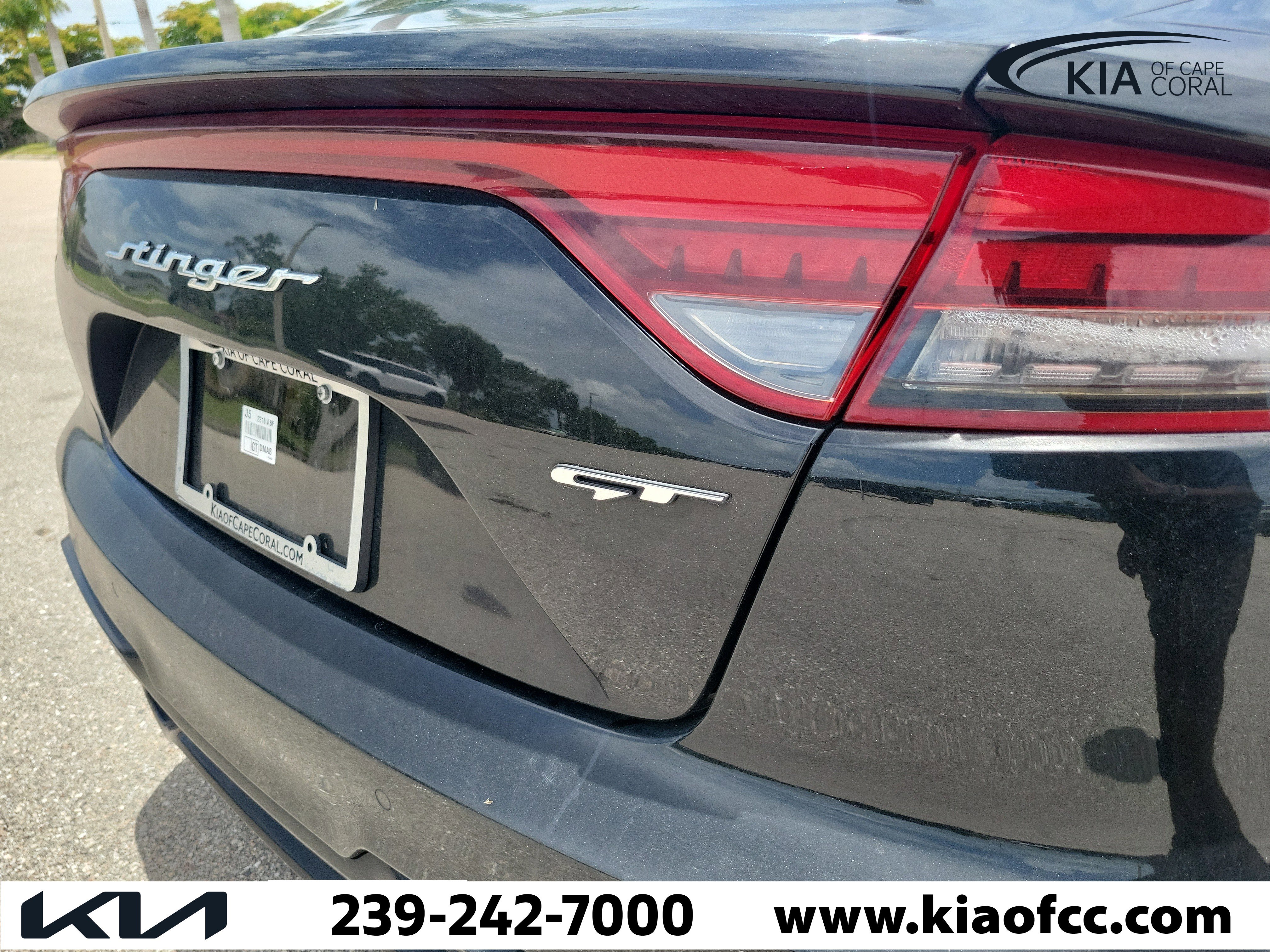 Certified 2022 Kia Stinger GT1 w/ Red Interior Color Package RWD image 10