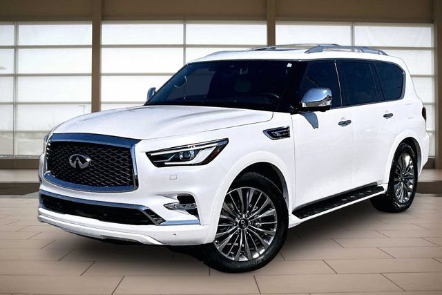 Used 2021 INFINITI QX80 Sensory w/ Cargo Package AWD/4WD image 1