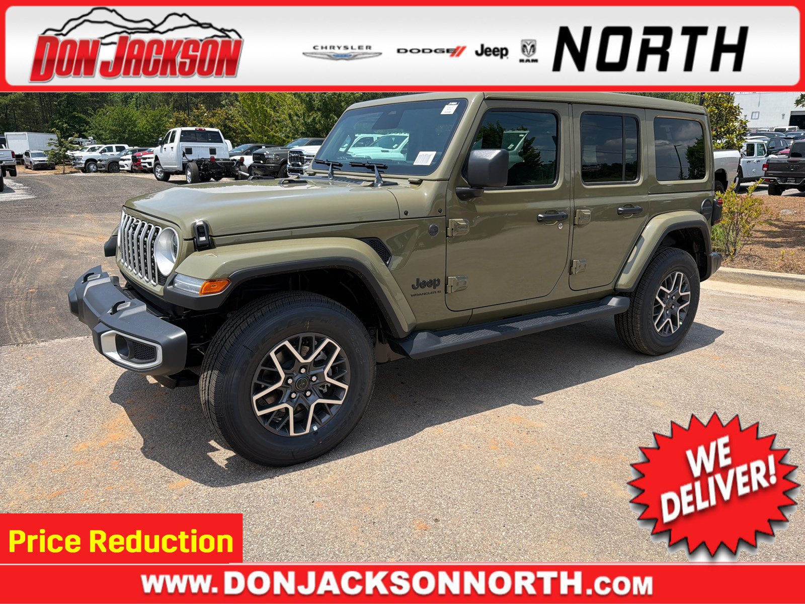 New 2026 Jeep Wrangler Unlimited Sahara AWD/4WD image 1