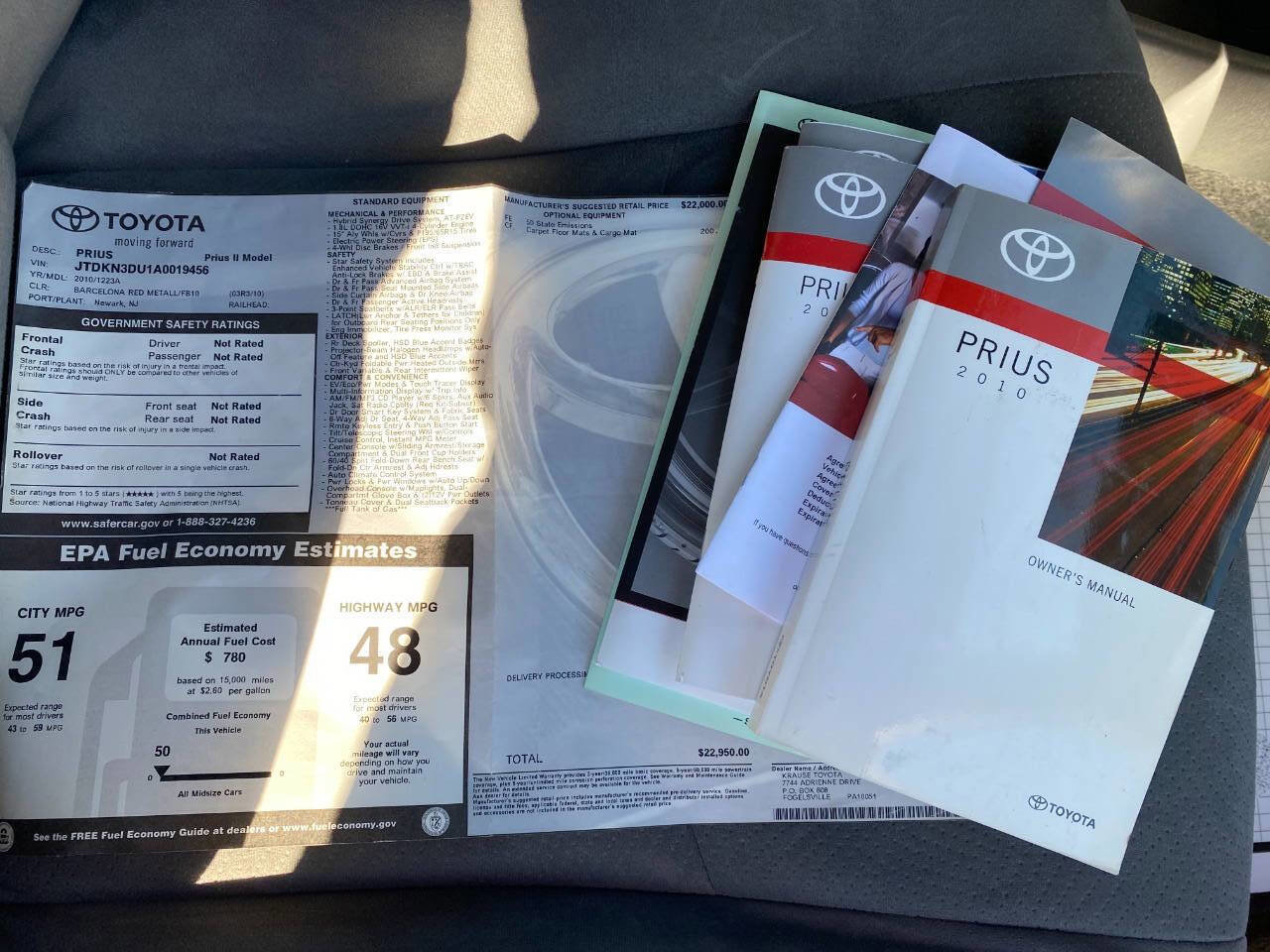 Used 2010 Toyota Prius Two image 30