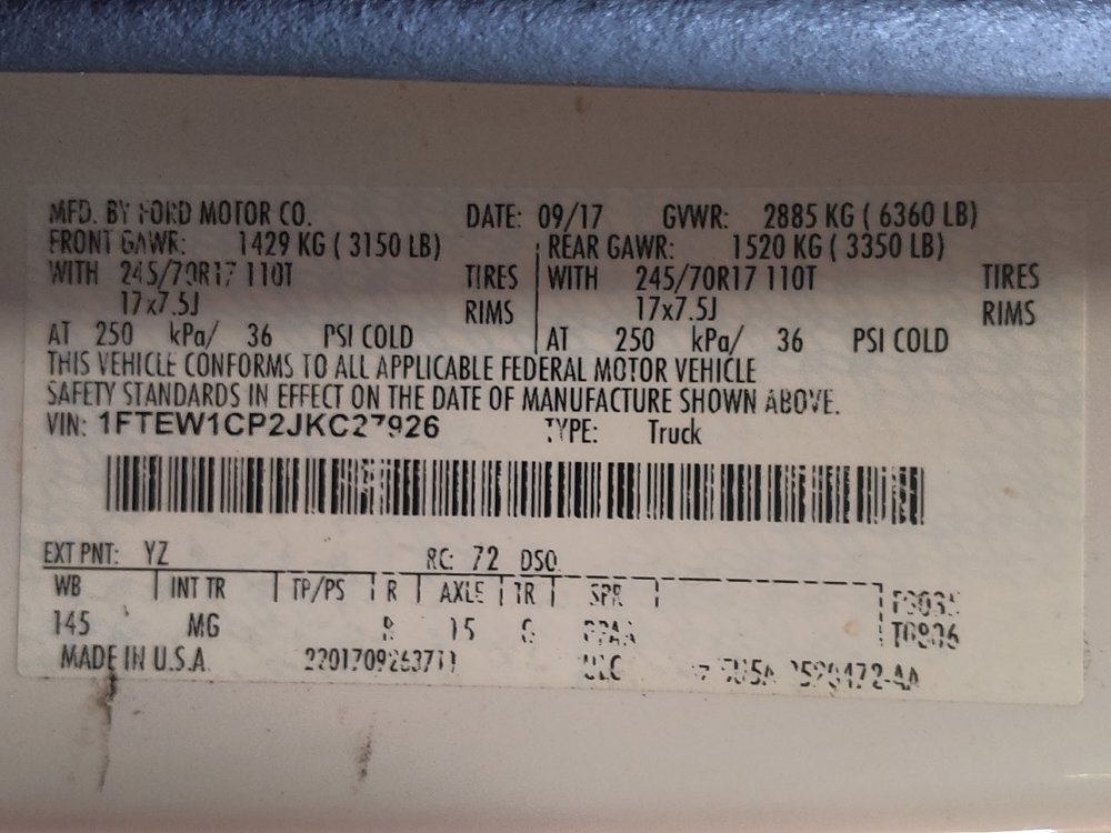 Used 2018 Ford F150 XLT RWD image 33