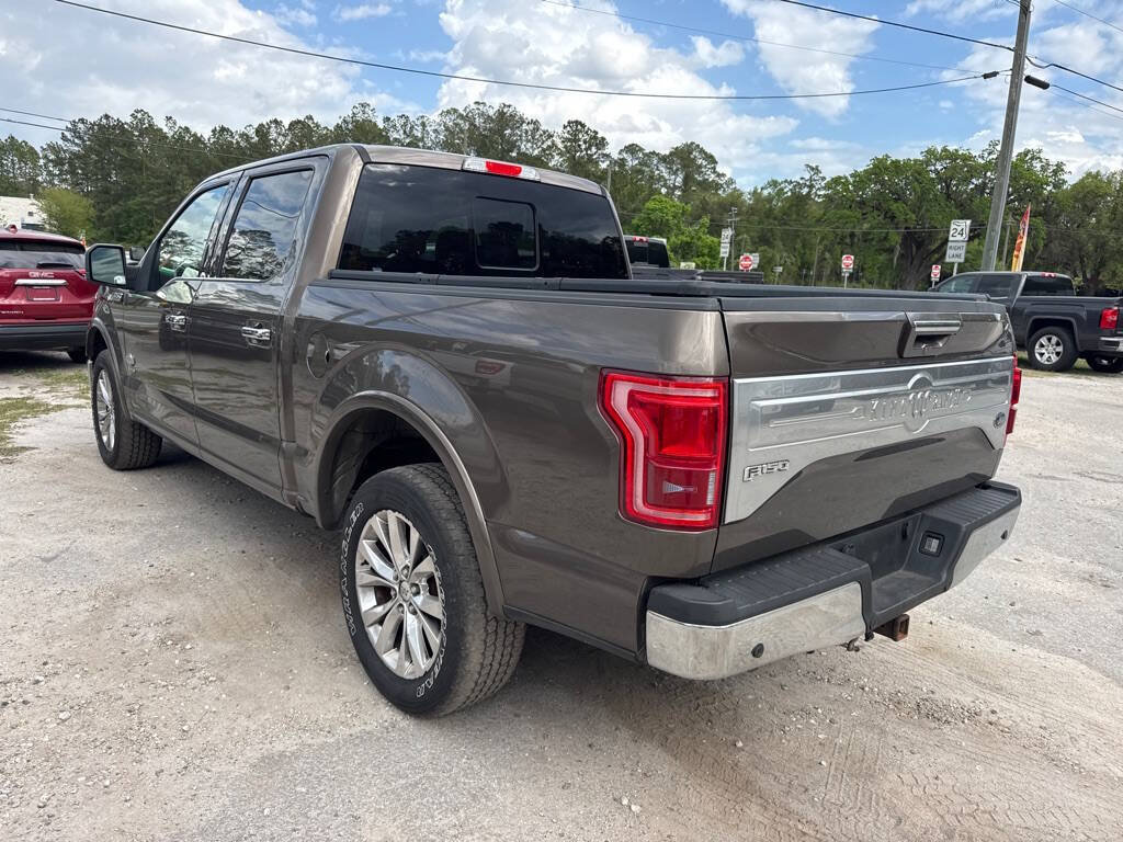 Used 2015 Ford F150 King Ranch w/ Equipment Group 601A Luxury AWD/4WD image 8