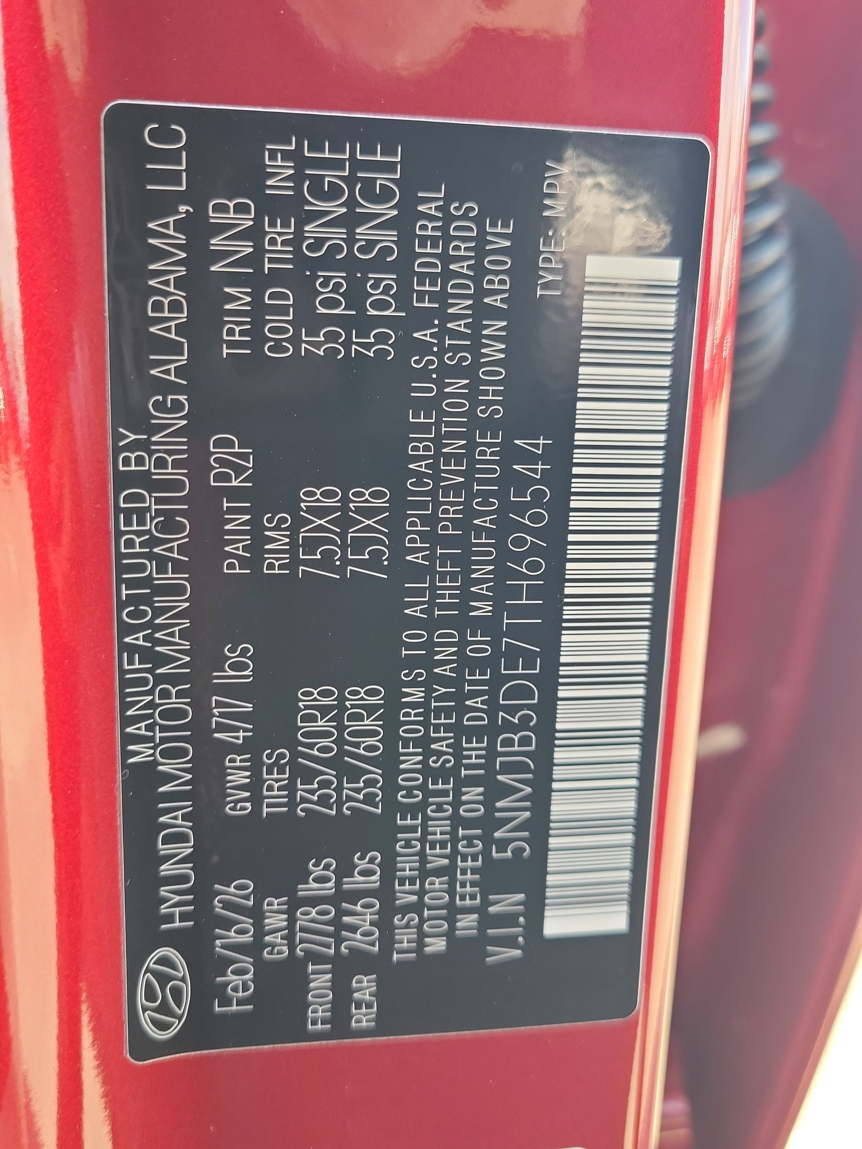 New 2026 Hyundai Tucson SEL FWD image 33