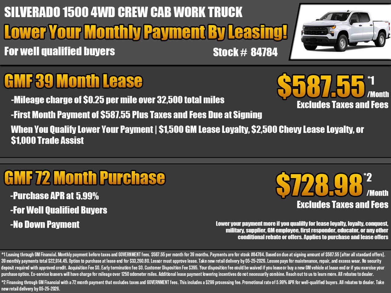 New 2026 Chevrolet Silverado 1500 W/T w/ WT Value Package AWD/4WD image 2
