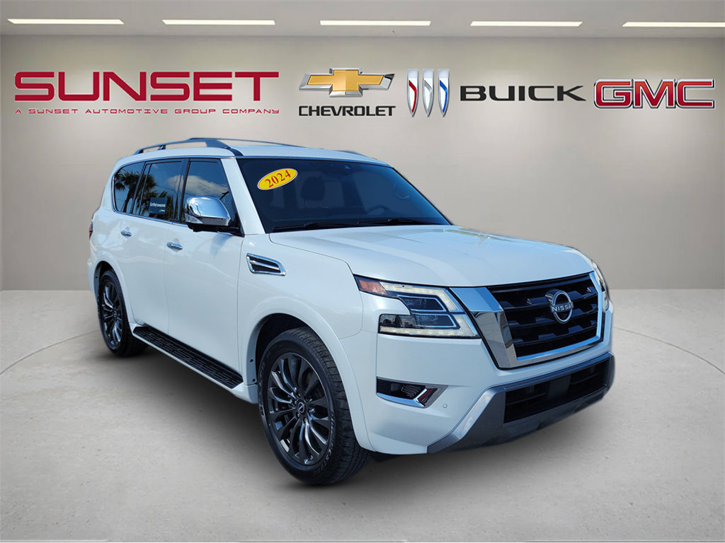 Used 2024 Nissan Armada Platinum w/ Captain's Chairs Package RWD image 37