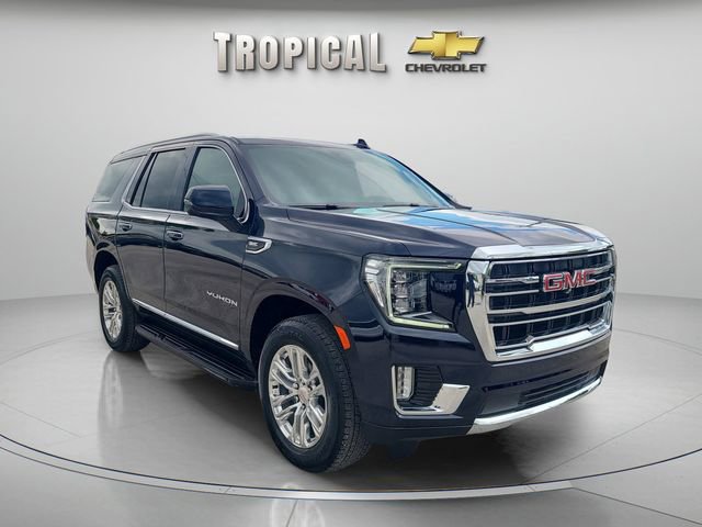 Used 2021 GMC Yukon SLT w/ SLT Luxury Plus Package RWD image 4