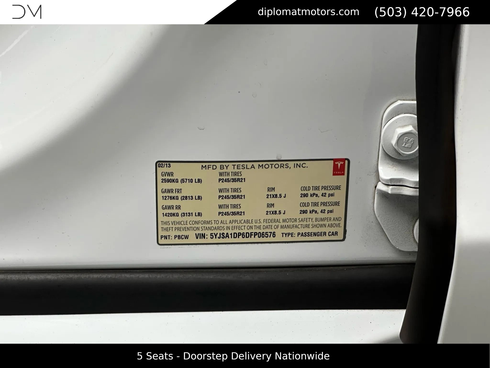 Used 2013 Tesla Model S Performance image 43