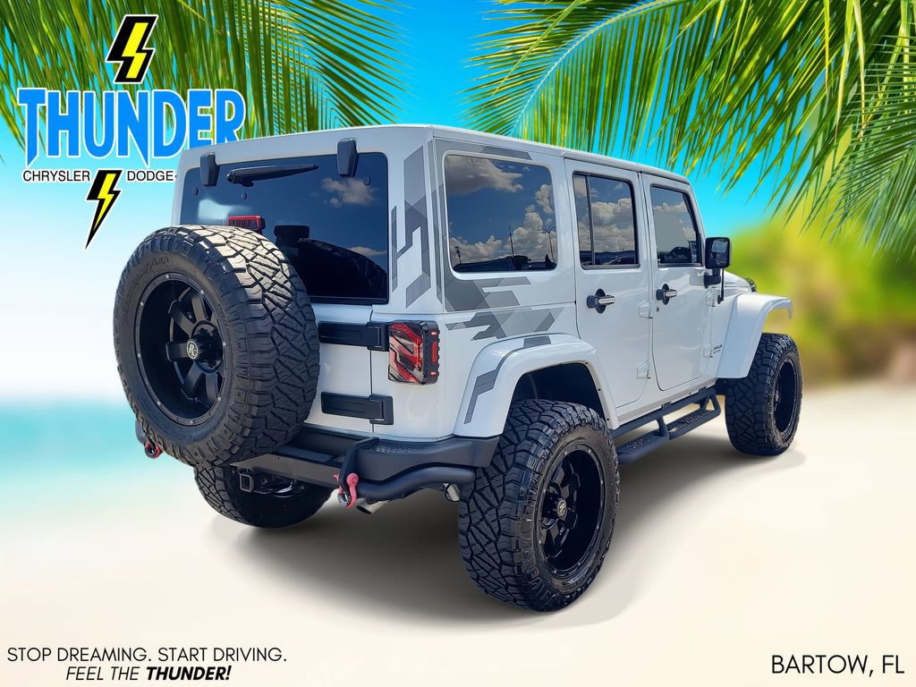 Certified 2017 Jeep Wrangler Unlimited Sahara AWD/4WD image 4