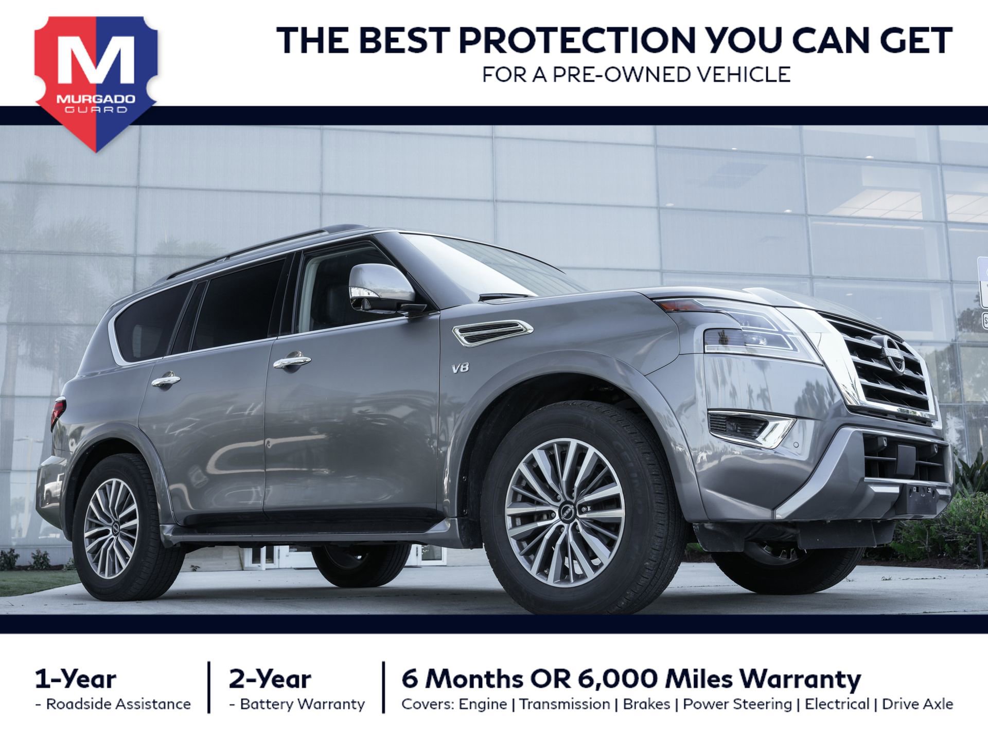 Used 2022 Nissan Armada SL w/ Captain's Chairs Package AWD/4WD image 1
