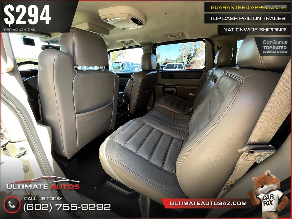 Used 2003 HUMMER H2 w/ Preferred Equipment Group AWD/4WD image 12