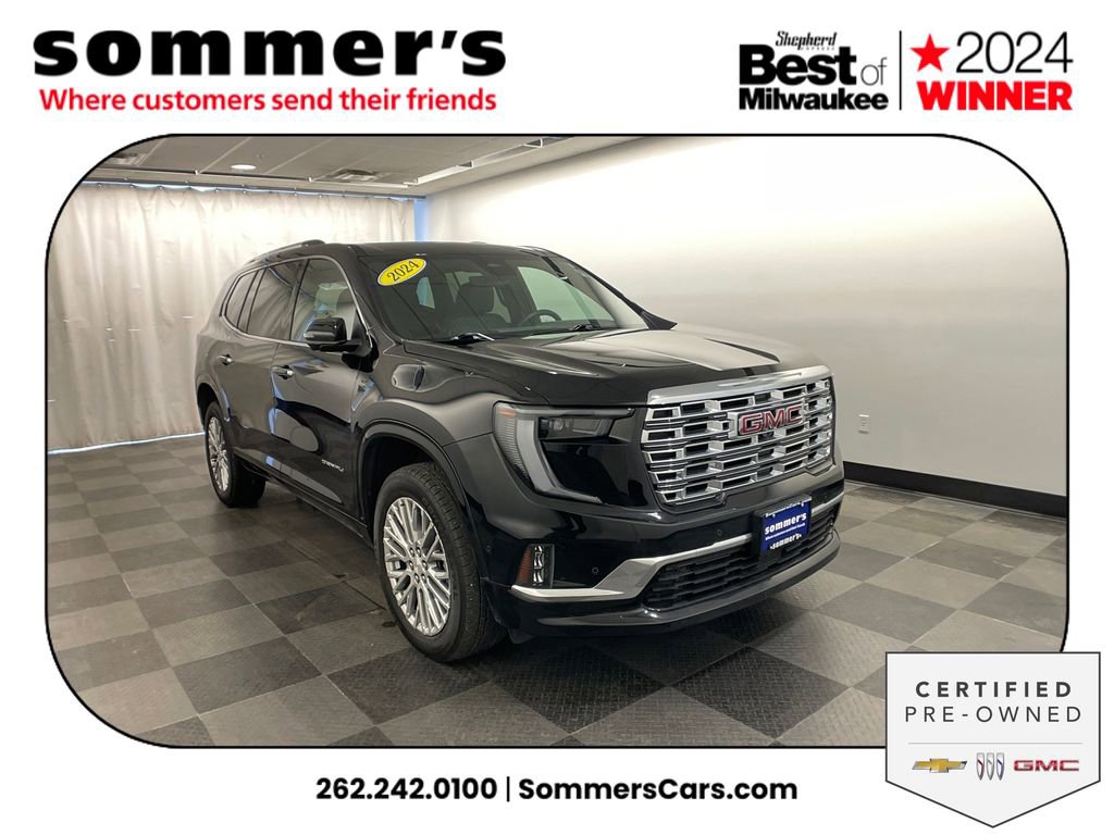 Certified 2024 GMC Acadia Denali w/ Super Cruise Package image 1