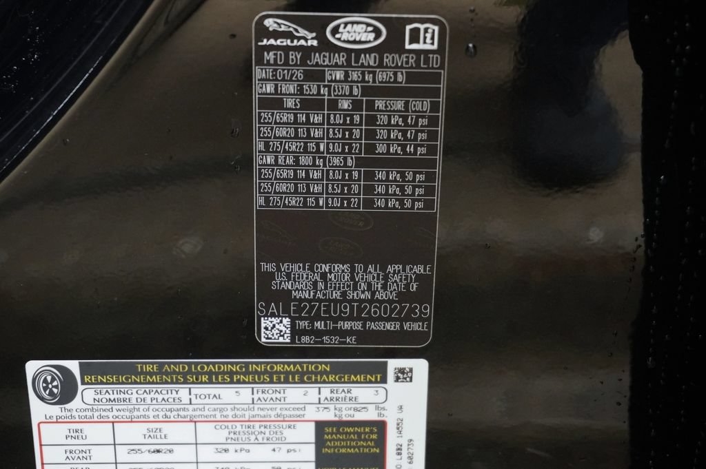 Certified 2026 Land Rover Defender 110 X-Dynamic SE AWD/4WD image 29