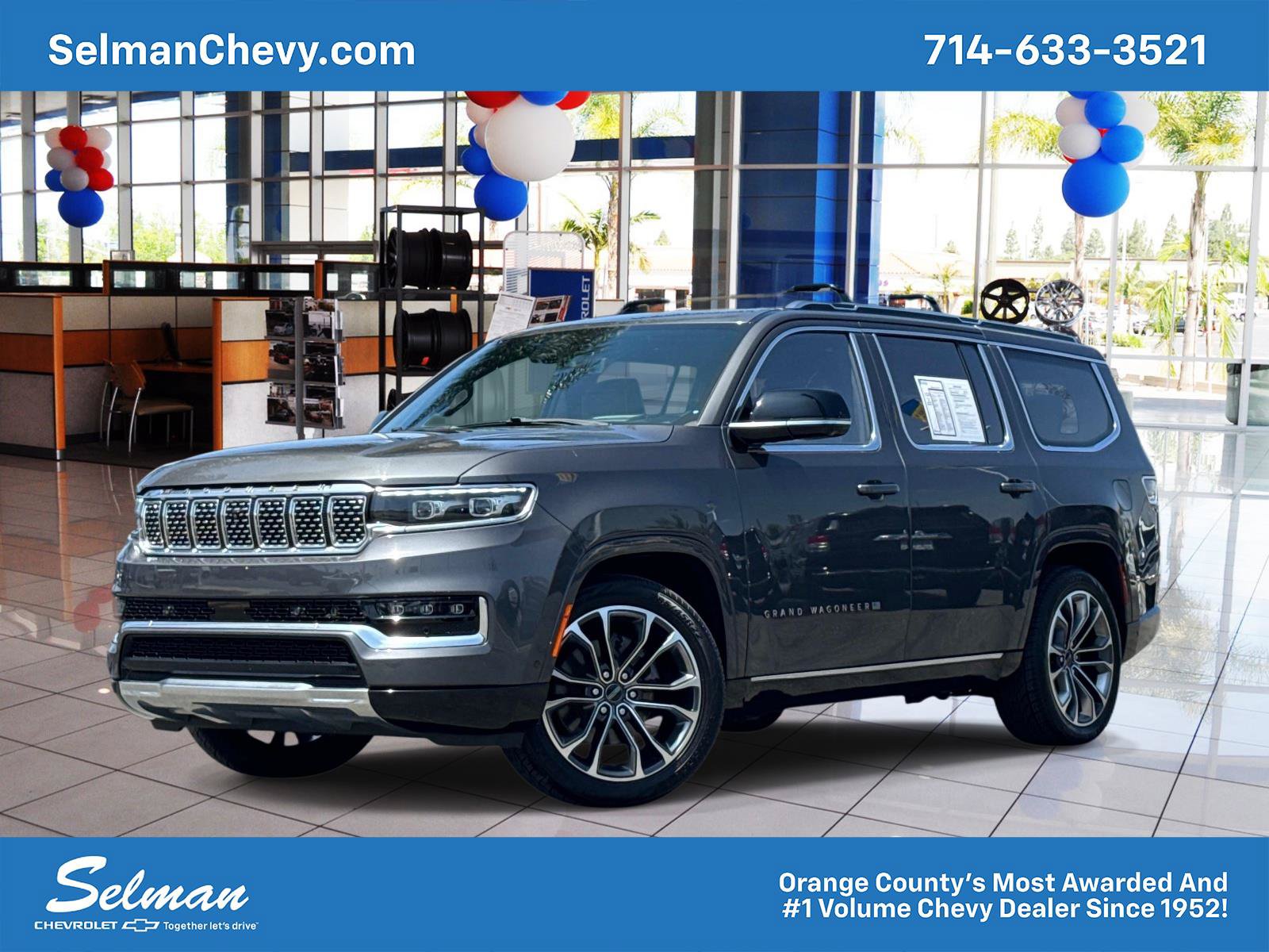 Used 2023 Jeep Grand Wagoneer Series III AWD/4WD image 1