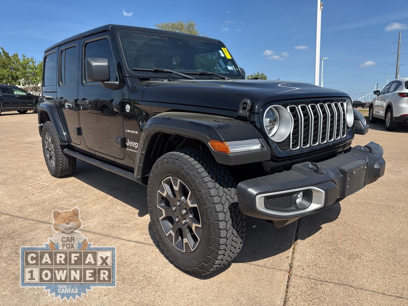 Used 2024 Jeep Wrangler Sahara w/ Safety Group image 1