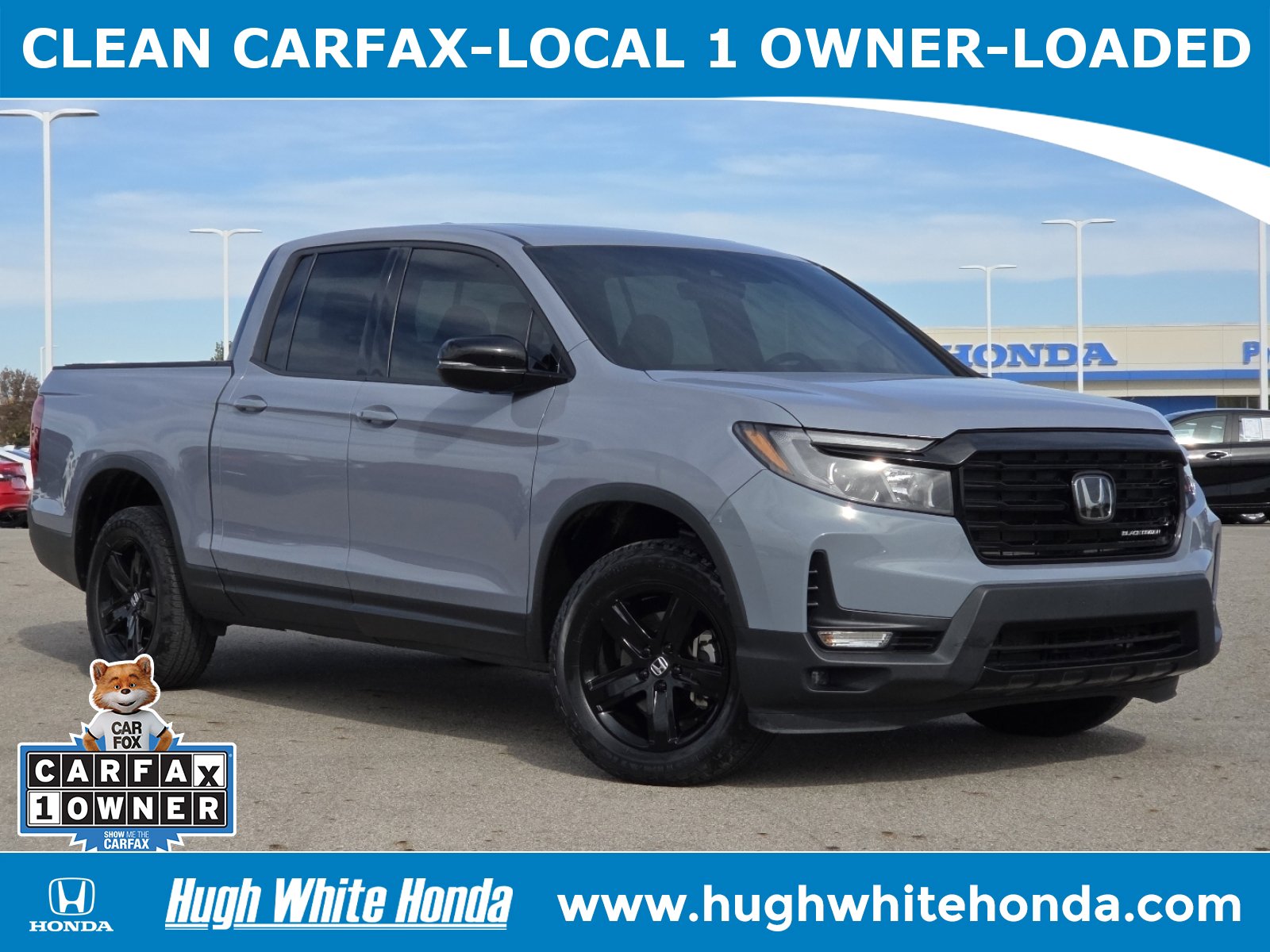 Certified 2023 Honda Ridgeline Black Edition