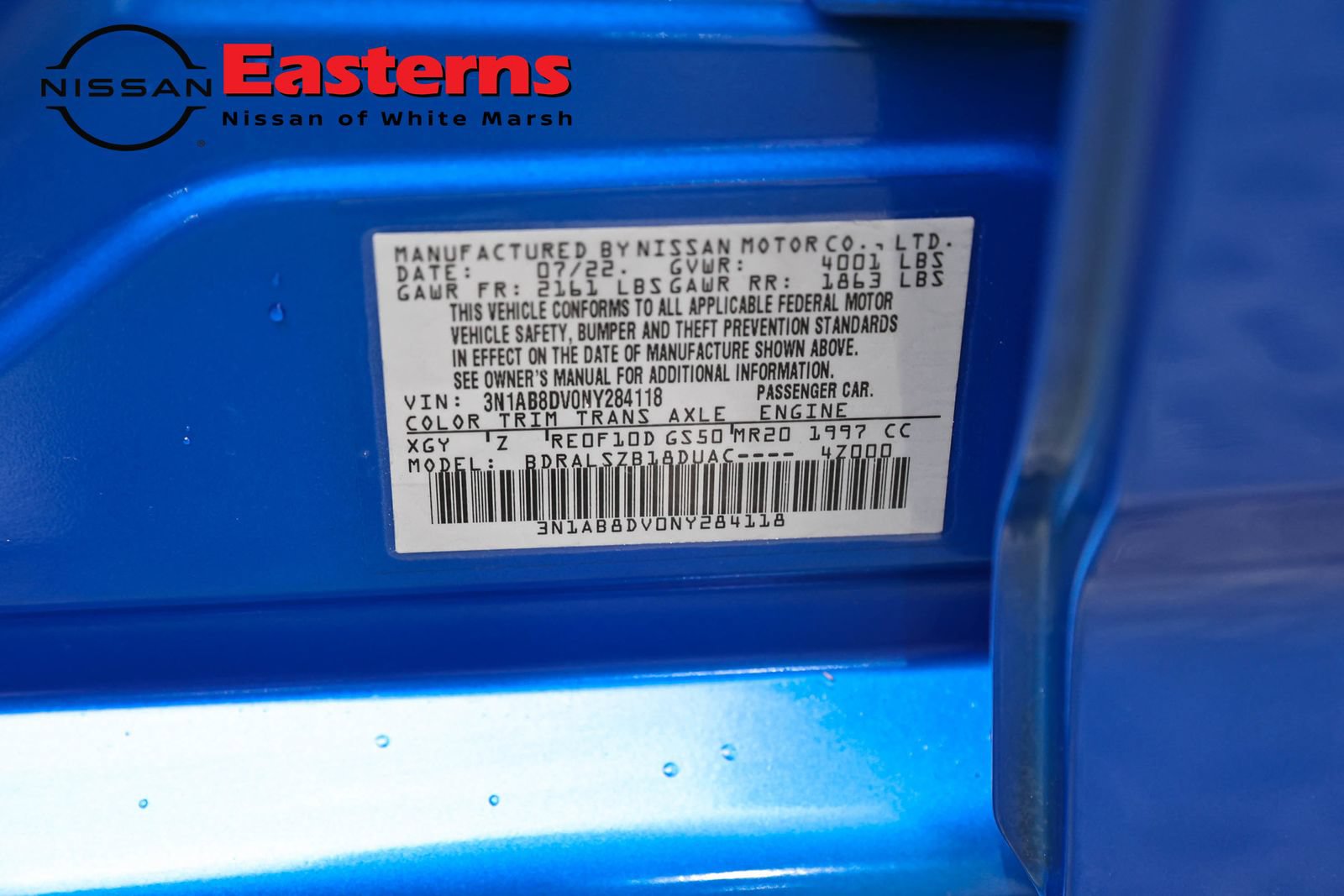 Used 2022 Nissan Sentra SR w/ SR Premium Package FWD image 35