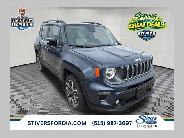 Used 2022 Jeep Renegade Limited w/ Sun, Sound & Wheels Group