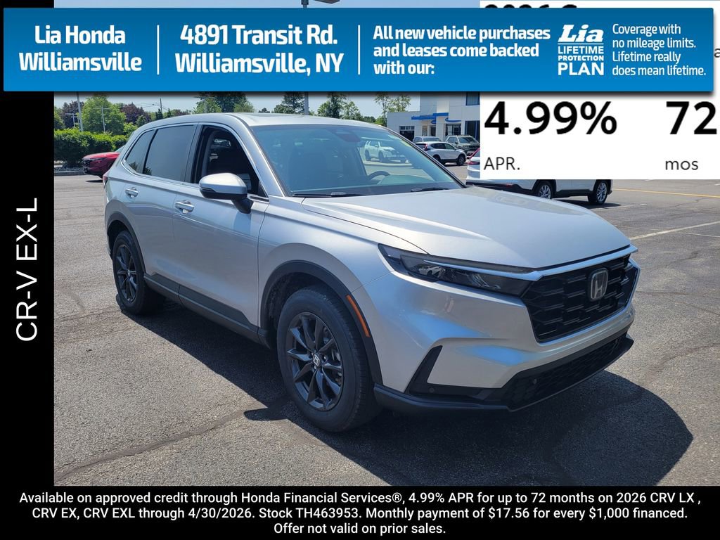 New 2026 Honda CR-V EX-L image 1