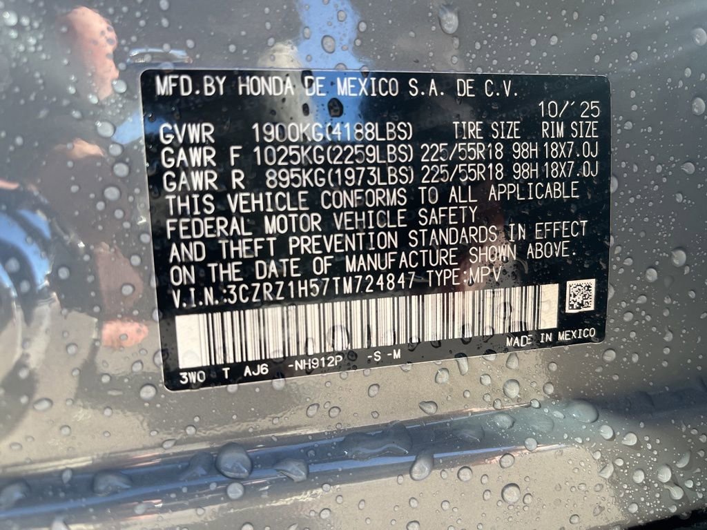 Used 2026 Honda HR-V Sport image 10