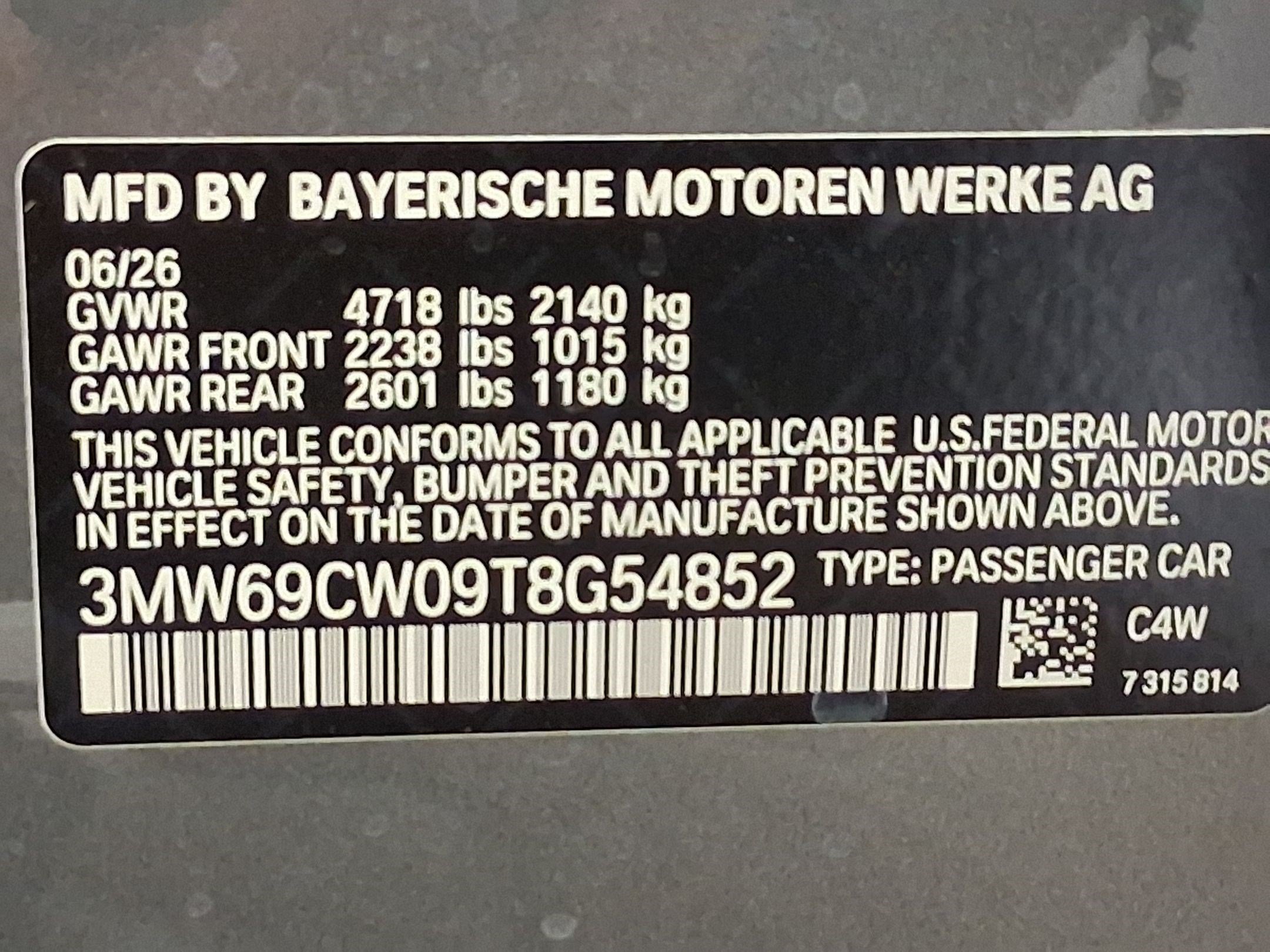 New 2026 BMW 330i Sedan w/ Convenience Package RWD image 95