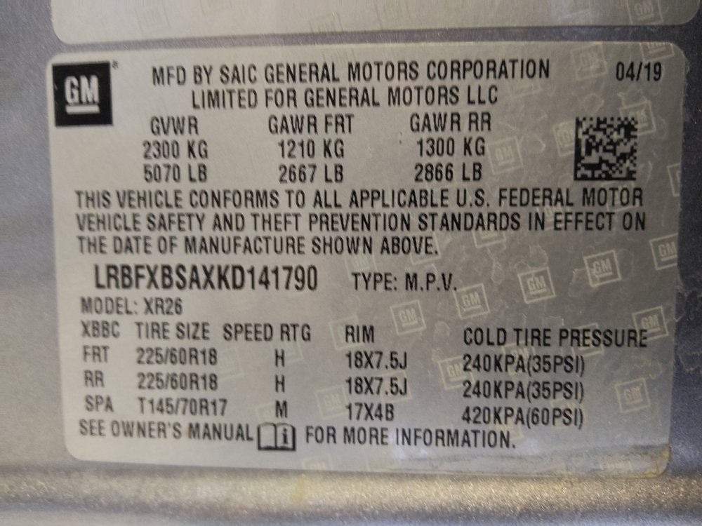 Used 2019 Buick Envision Preferred FWD image 33