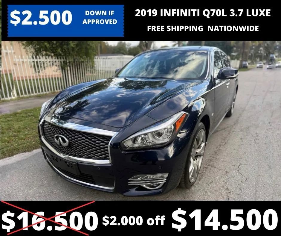 Used 2019 INFINITI Q70 L 3.7 w/ Sensory Package image 1
