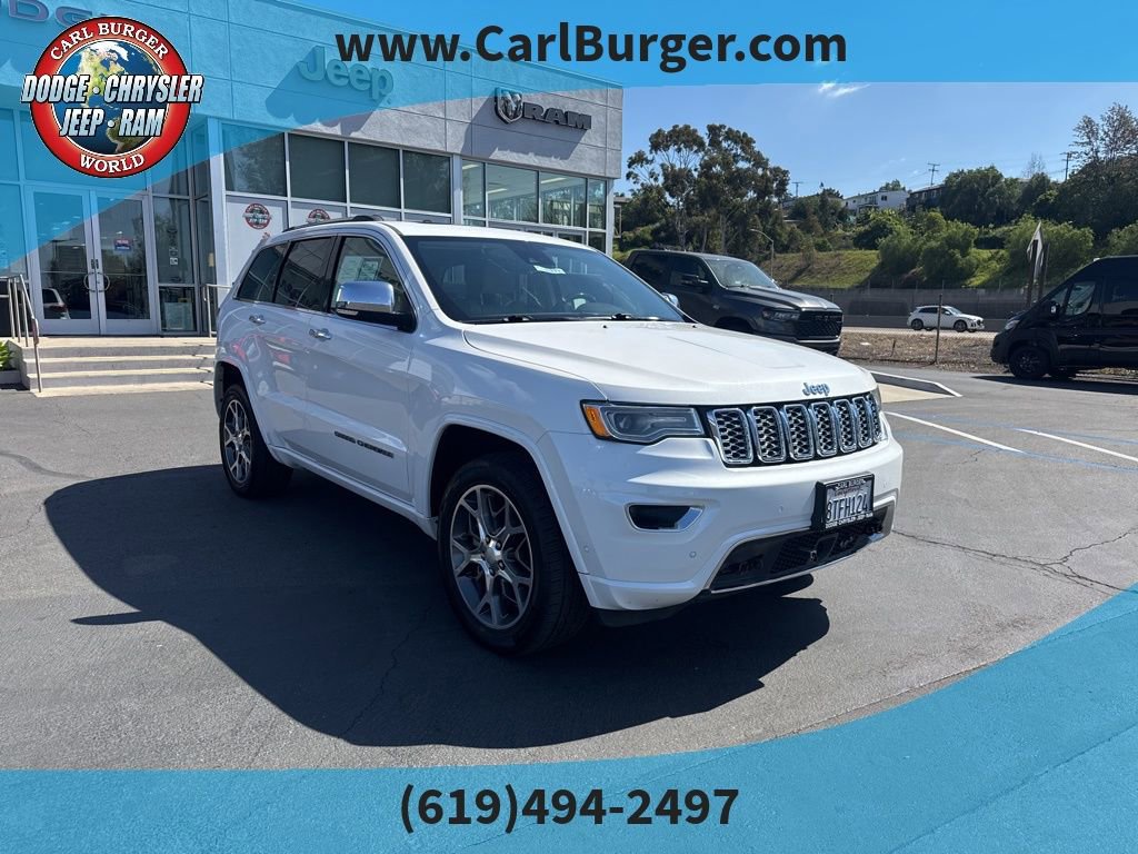 Certified 2021 Jeep Grand Cherokee Overland video 1