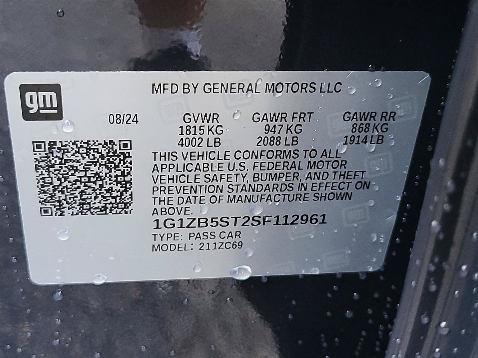 New 2025 Chevrolet Malibu LS w/ LPO, Floor Liner Package FWD image 31