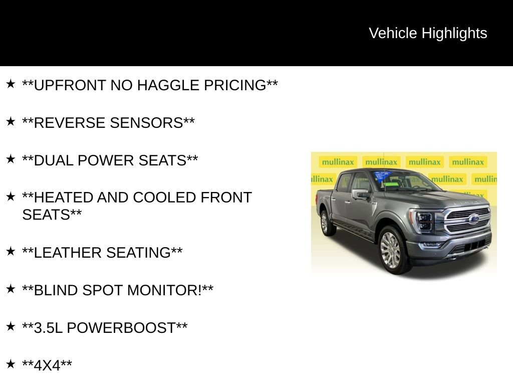 Certified 2023 Ford F150 Limited image 12