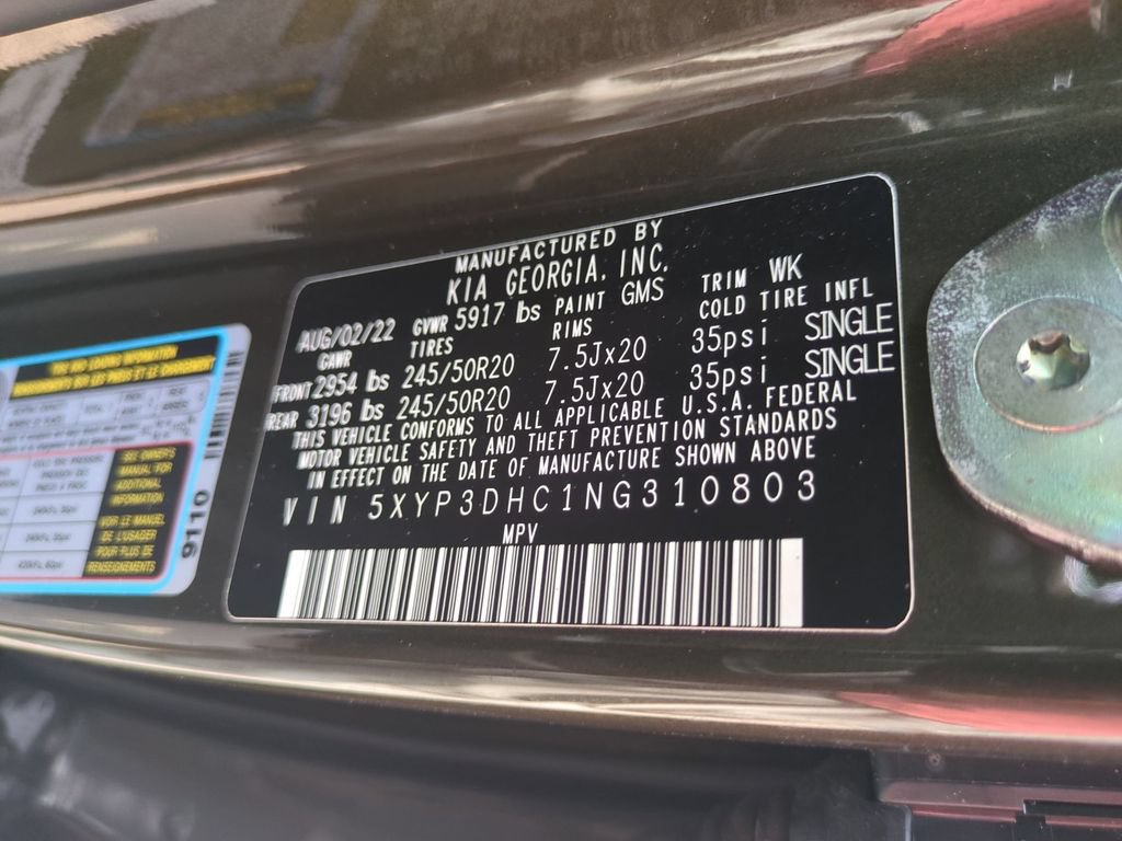 Used 2022 Kia Telluride EX w/ EX Premium Package AWD/4WD image 39