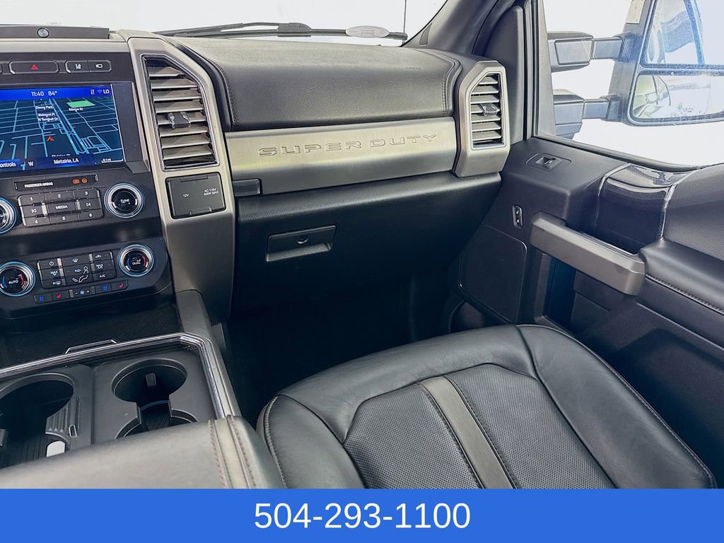 Used 2021 Ford F450 Platinum w/ Camper Package AWD/4WD image 25