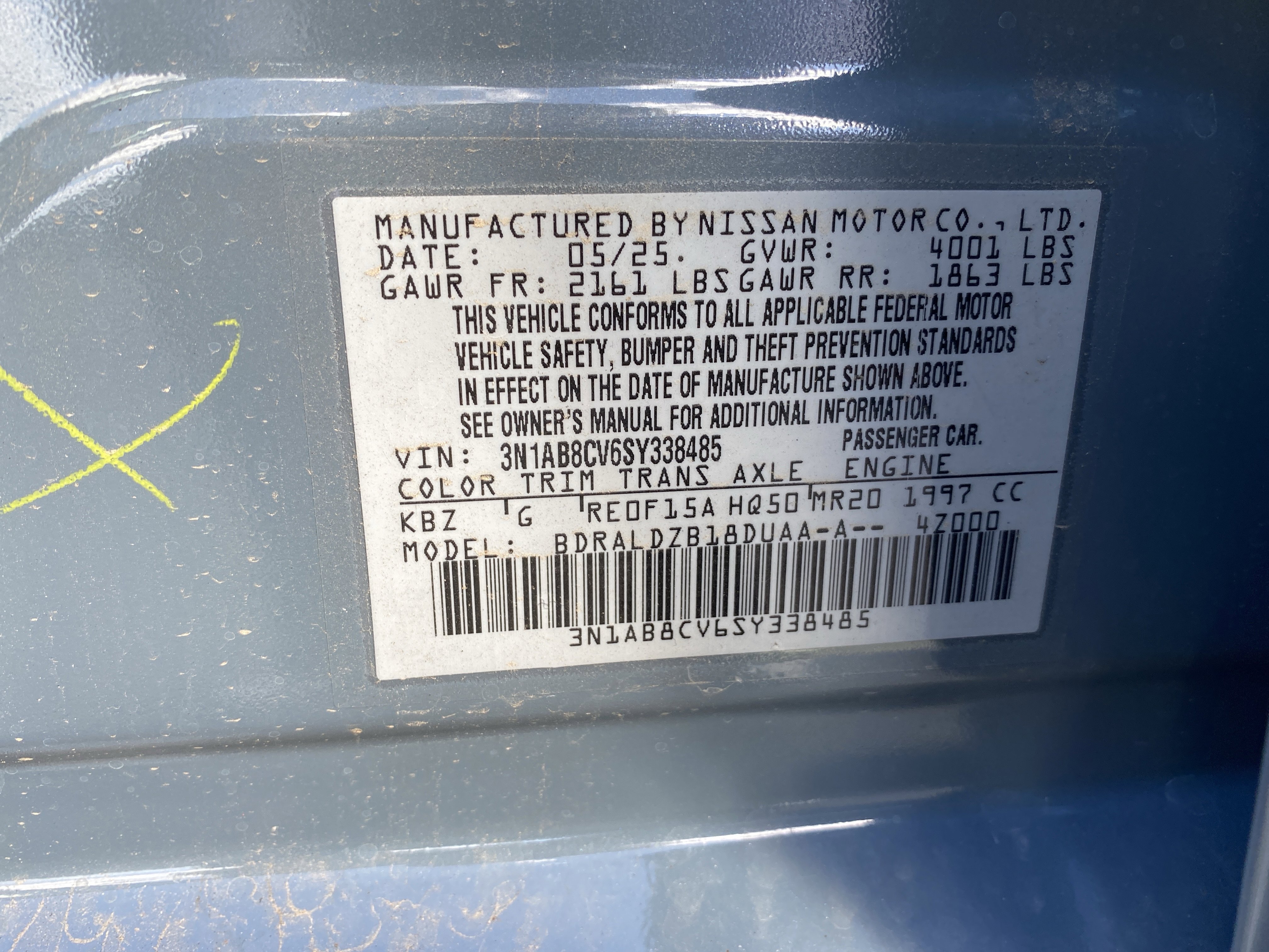 New 2025 Nissan Sentra SV w/ All-Weather Package image 24